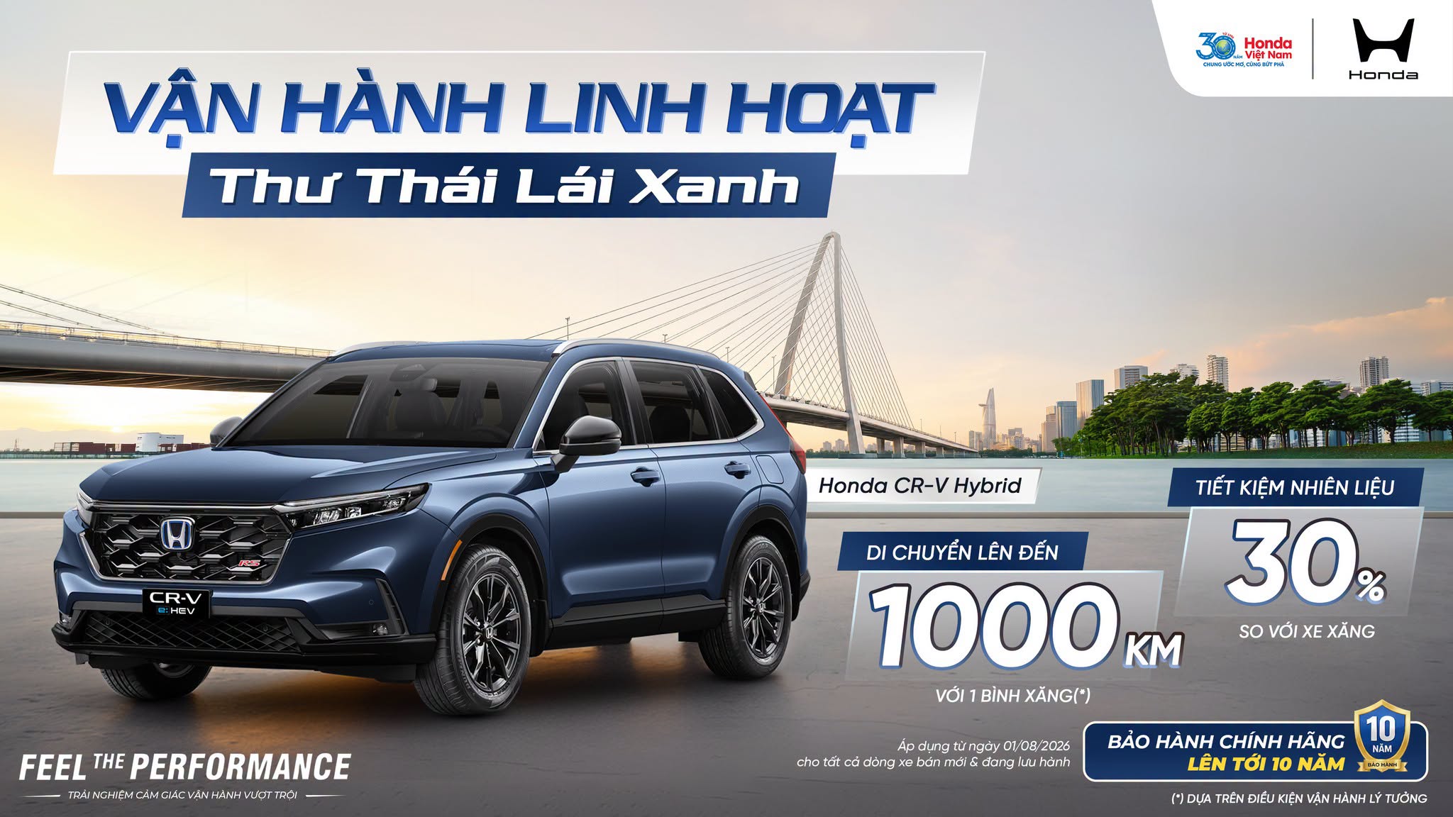 crv hybrid 1 Công nghệ Hybrid e:HEV VẬN HÀNH LINH HOẠT, THƯ THÁI LÁI XANH